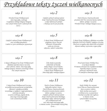 MAGFAJZ - Рождественские открытки KW50 с логотипом EASTER
