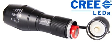 Светодиодный полицейский фонарик CREE XM-L3 ZOOM