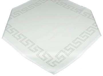 elegancka serweta dekoracyjna AMETYST 75x75 ekri wyprzedaż