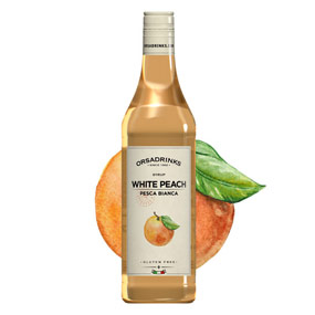 Syrop ODK White Peach - Biała Brzoskwinia 750ml