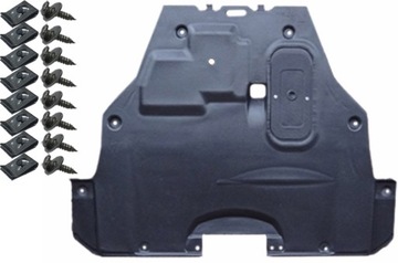 Mazda 6 2007-2013 osłona silnika dolna spinki