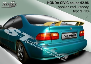 Спойлер спойлер на Honda Civic купе MK5 93 - 2 типа