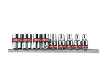 ZESTAW NASADEK 1/4 9 EL CALOWE KING TONY 2509SR