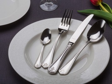 AMEFA 24 CUTLERY 5280 DUKE RETRO LUX ОБЕДЕННЫЙ НАБОР В КАССЕТЕ НА 6 ЧЕЛОВЕК