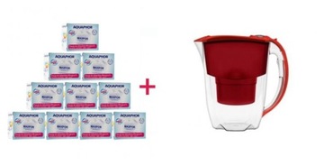 FILTR MAXFOR BRITA MAXTRA 10 SZT+DZBANEK AMETHYST