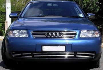 ХРОМИРОВАННАЯ ДЕКОРАТИВНАЯ НАКЛАДКА AUDI A4 B5 B6 A3 8L A6 C4 C5 A8 D2 D3 ВОЗДУХОЗАБОРНИКИ