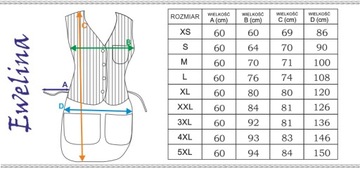 FARTUCH WIELOBRANŻOWY BAWEŁNA r. 4XL