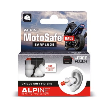 ЗАЩИТЫ ДЛЯ УШЕЙ СТОП-СТОП ЗАЩИТЫ ДЛЯ СЛУХА ДЛЯ МОТОЦИКЛОВ ALPINE MOTOSAFE RACE