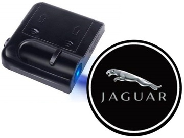 ŚWIATŁA LED POWITALNE LOGO JAGUAR BEZPRZEWODOWE 3D