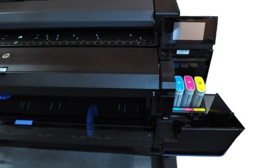 HP DESIGNJET T2500PS eMFP A0 СКАНЕР Плоттер 2 РОЛИКА 437,24 кв. м