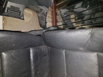 BMW E61 FOTEL PASAŻERA +KANAPA EU SPORT SKÓRA