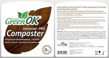 АКТИВАТОР КОМПОСТИРОВАНИЯ GreenOK COMPOSTER 5л перегной