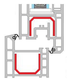 10м+Клей Уплотнитель оконный S-1155