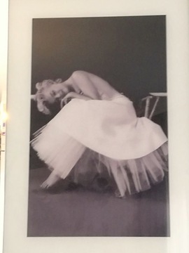 Obraz, Marilyn Monroe w lustrzanej ramie 76x56