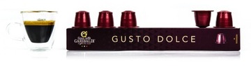 Nespresso Итальянские капсулы Garibaldi Sweet Gusto Dolce 50 капсул