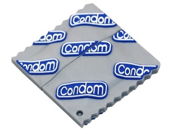 PENDRIVE USB 16 GB CONDOM PREZERWATYWA GUMA KONDOM