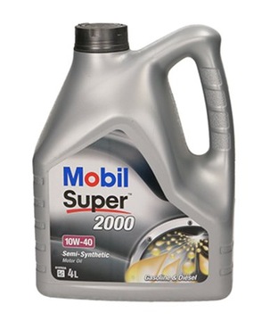 OLEJ PÓŁSYNTETYCZNY MOBIL SUPER 2000 X1 10W-40 4L