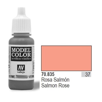 Цвет модели Vallejo 70.835 SALMON ROSE 17 мл