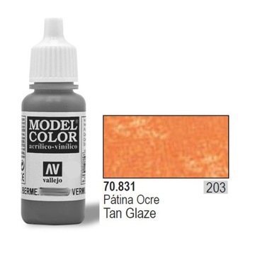 Vallejo Model Color 70.831 TAN GLAZE 17 мл