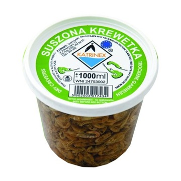 KATRINEX Krewetka suszona 1000ml - pokarm suszony