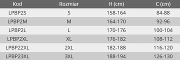 POLAR GRANATOWY 3XL LAHTI PRO WYPRZEDAŻ