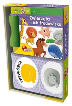 CAROTINA Seria Mini Książeczki ZWIERZĘTA I ICH ŚRO