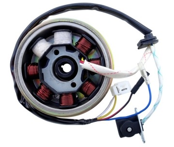 ISKROWNIK STATOR MAGNETO SKUTER 4T GY ZIPP ROMET