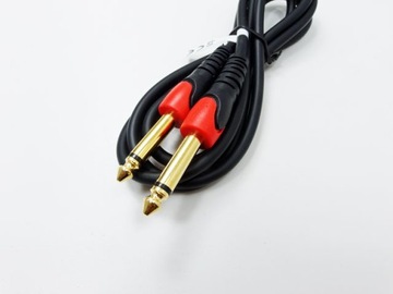 kabel przewód jack 6,3 / jack 6,3 1,5m VITALCO