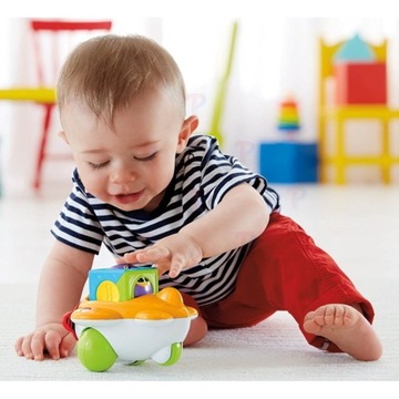 FISHER PRICE подвижные блоки САМОЛЕТ игрушечный самолет