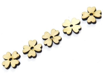 SCRAPKI 5xKWIATEK KWIATUSZEK 20x20mm gr. 3mm DK98