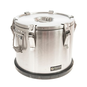 TERMOS DO TRANSPORTU ŻYWNOŚCI STALOWY 15L FV INOX