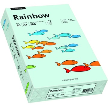 Papier ksero Rainbow A4 160g jasno niebieski R82