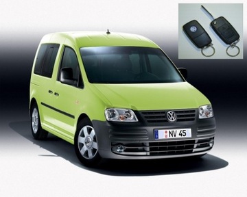 CENTRÁLNÍ ZÁMEK VOLKSWAGEN CADDY VW + OVLÁDAČE