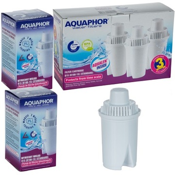 5x FILTR AQUAPHOR B100-15 WKŁAD do DAFI Classic