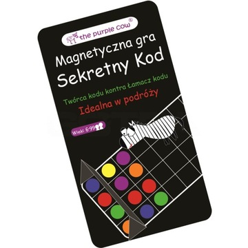 Kieszonkowa gra magnetyczna SEKRETNY KOD