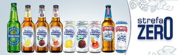 Белая футболка ŻYWIEC BEER, размер L ZONE ZERO