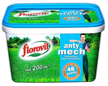 Florovit Antymech Nawóz Do Trawy Trawnika 4KG