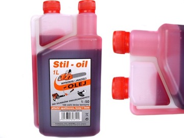 OLEJ 1L S-OIL do mieszanki piła kosa spalinowa 2T