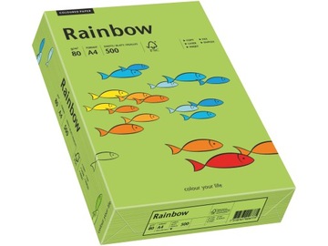 Papier drukarki Rainbow A4 80g R76 zielony