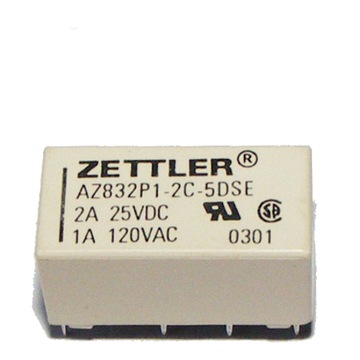 Przekaźnik AZ832P1-2C-5DSE 2A 25V Zettler cewka 5V