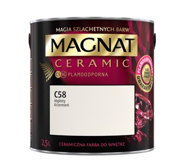 MAGNAT Ceramic farba 2,5L C58 MGLISTY KRZEMIEŃ