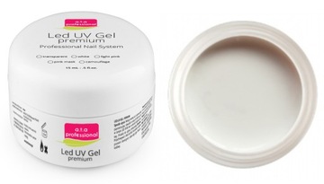 A.T.A ŻEL JEDNOFAZOWY UV LED BIAŁY WHITE 15 ML