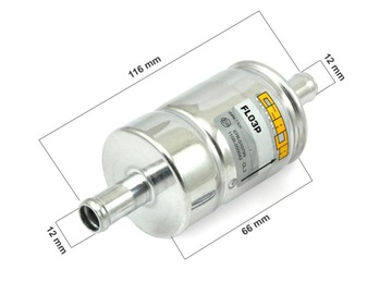 ФИЛЬТР ТОПЛИВНО-ФАЗНЫЙ ГАЗОВЫЙ CZAJA FL03P 12/12 мм 5 шт.