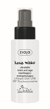 Ziaja kozie mleko ultralekki krem nawilżający 50ml