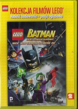[DVD] LEGO BATMAN MOC SUPERBOHATERÓW DC (folia)