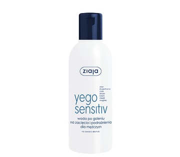 Ziaja yego sensitiv woda po goleniu na 200ml