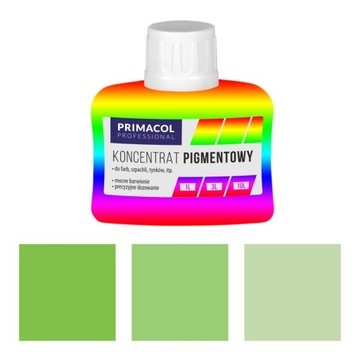 Koncentrat Pigment do Farb i Tynków 80ml zielony