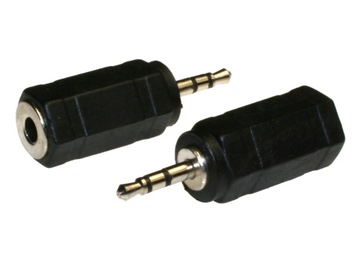 PRZEJSCIOWKA ADAPTER GNIAZDO JACK 3,5mm ->2,5m