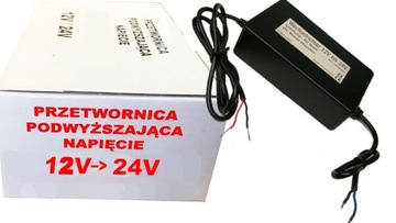 PRZETWORNICA NAPIĘCIA PRĄDU z 12V na 24V INWERTER