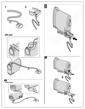 Крепление для защиты камер Sony Action Cam